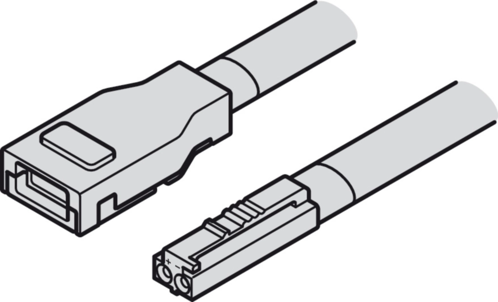 כבל שנאי LOOX5 ללד סיליקון 8ממ אורך 2מ (יש לצרף H83395752)