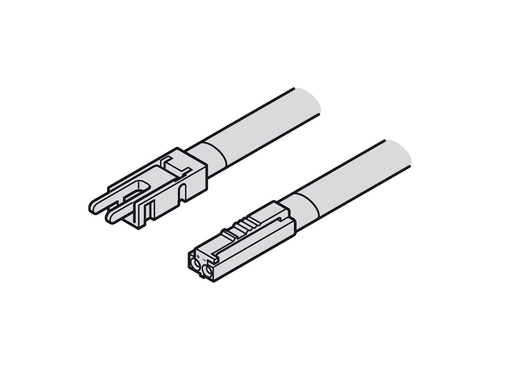 כבל שנאי LOOX5 ללד 5ממ אורך 2מ