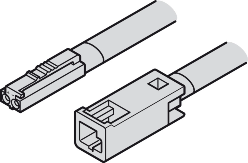 כבל מאריך שנאי ללד אורך 2מ (LOOX5)