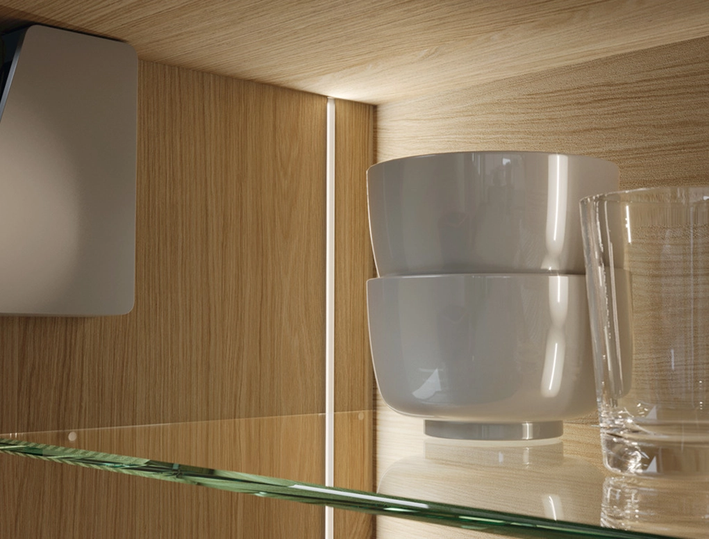 פרופיל תאורה שקוע 3000X11X7ממ ללד 5ממ חלבי