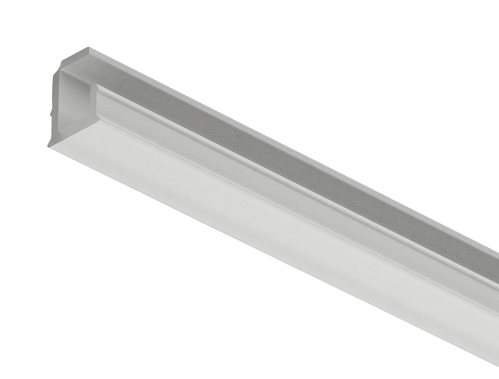 פרופיל תאורה שקוע 3000X11X7ממ ללד 5ממ חלבי