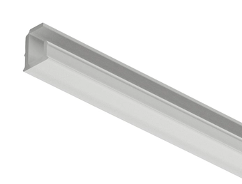 פרופיל תאורה שקוע 3000X11X7ממ ללד 5ממ חלבי