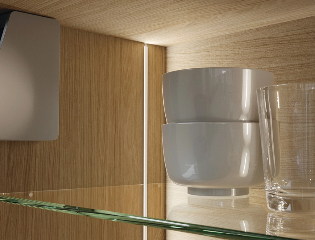 פרופיל תאורה שקוע 3000X11X7ממ ללד 5ממ שחור