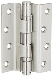 ציר ספר נירוסטה מכופף לדלתות ממ"ד 102ממ