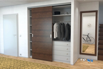 סט הזזה לבניין 80קג בלימה שקטה חד כיווני SLIDO