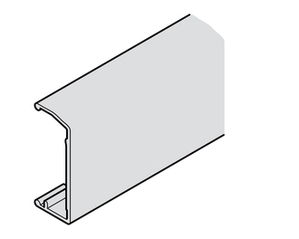 פרופיל 2000ממ לכיסוי מסילות SLIDO