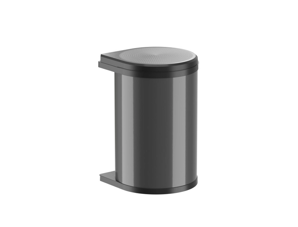 אשפית לדלת 40סמ 20L אפור כהה עגול HA-3720211