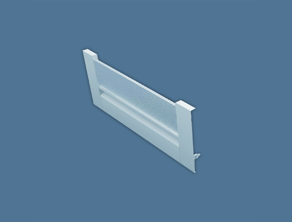 זכוכית סטאר שקופה למגירה פנימית    1200X105X8ממ