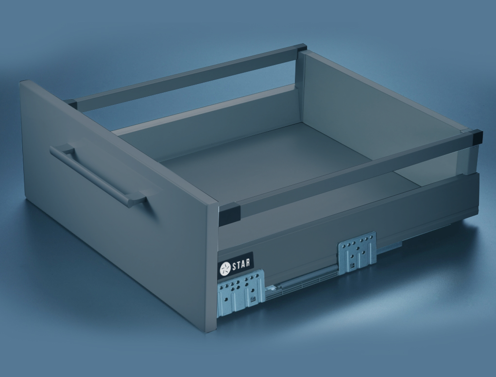 זוג גלריה סטאר מלבנית ע40 גרפיט