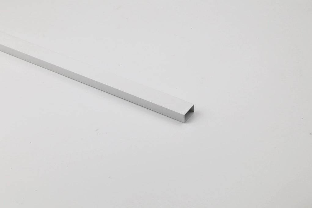 מוט חזית מרובע לבן