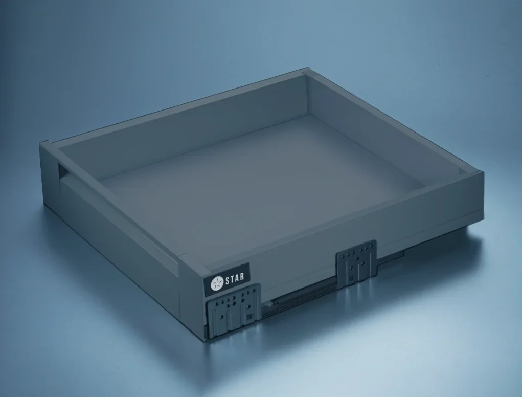 חזית סטאר נמוכה למגירה פנימית גרפיט