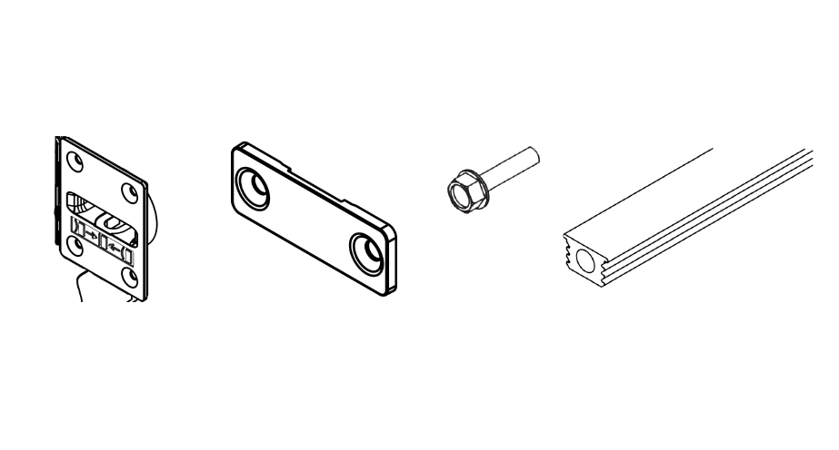 מיישר דלת לגובה דלת 2040-2600ממ