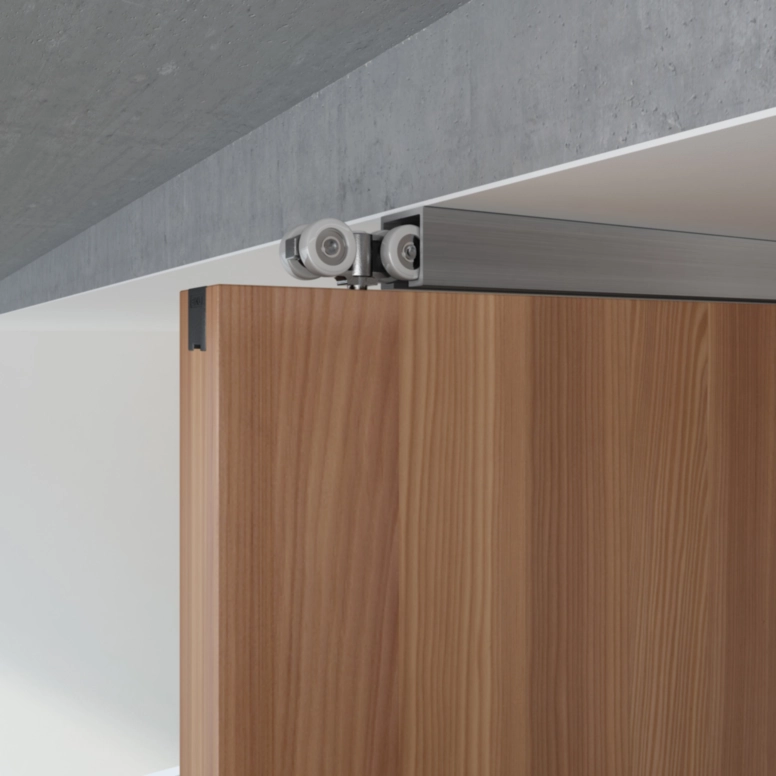 פורטה 100 לדלת הזזה-בלימה 2 צדדים תליה עילית 60קג