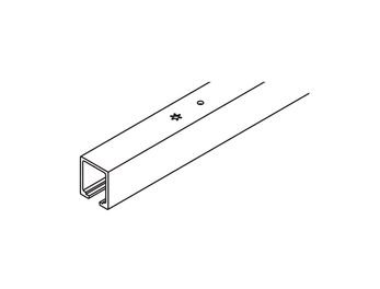 מסילה עליונה אלומיניום 6000 JUNIOR 80/Bממ
