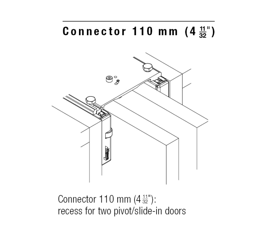 מחבר 110 לעומק 650 עבור Concepta