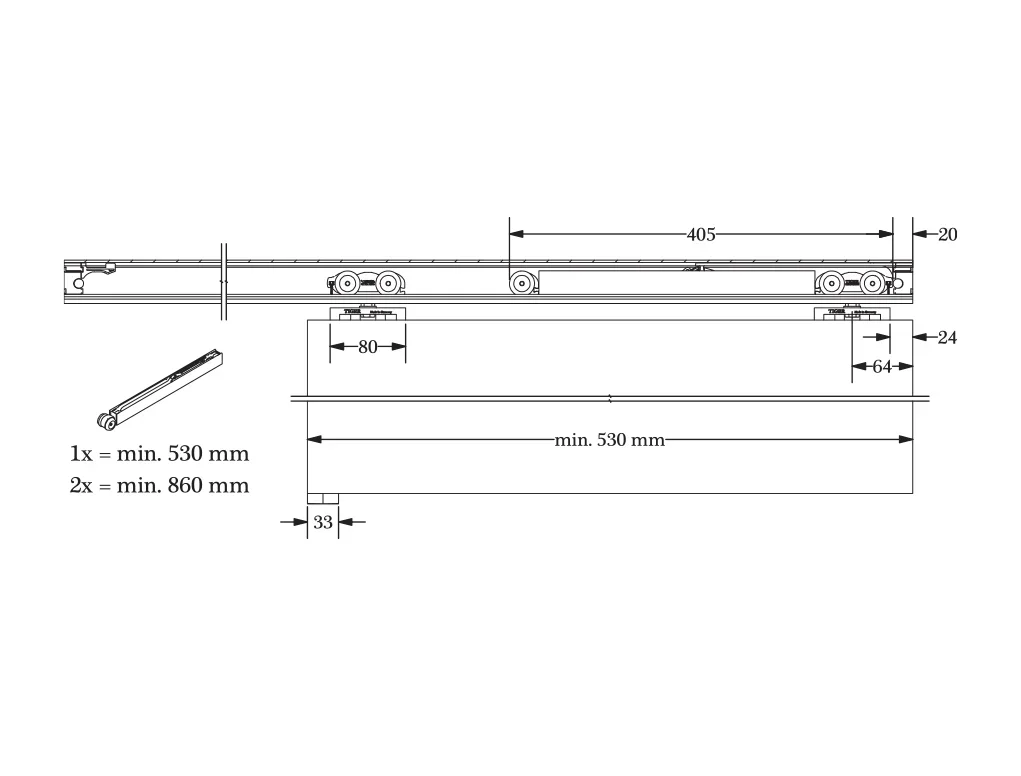 סט-גלגלים-לדלת-הזזה-NOVA150-עד-150קג-עם-בולם-אחד