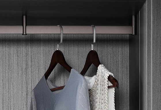 תמיכה אמצעית מעוגלת עבור מתלה בגדים HU-AP2175