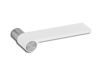 ידית דגם outline white ללא רוזטה