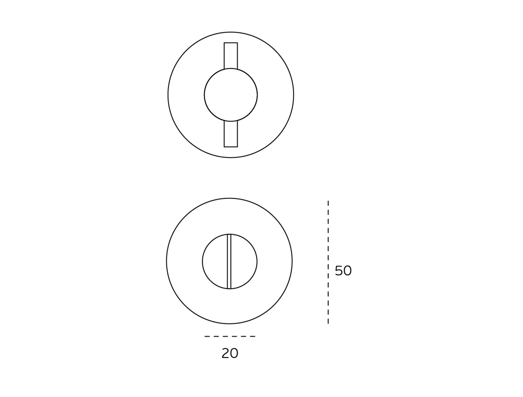 מנגנון תפוס פנוי ללא אינדיקציית צבע