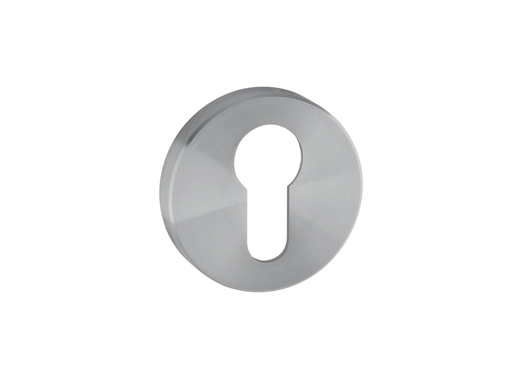 רוזטה חור מנעול צילינדר 50ממ גמר סטן