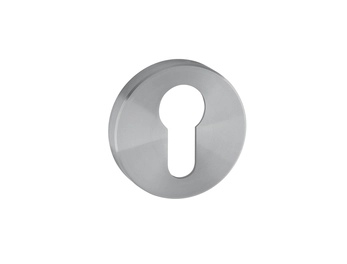 רוזטה חור מנעול צילינדר 50ממ גמר סטן