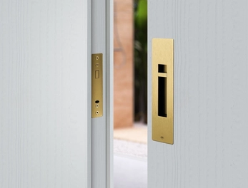 מנעול הזזה מגנטי מלבני זהב