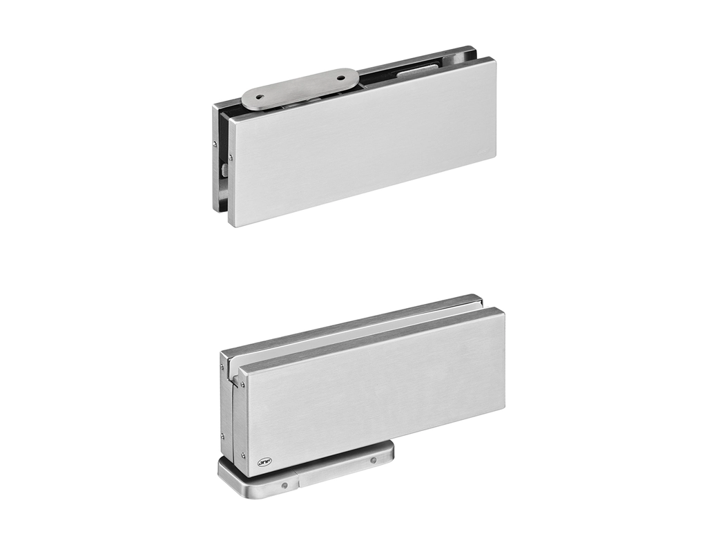 ציר פיווט הידראולי לדלת זכוכית עד 100קג עובי