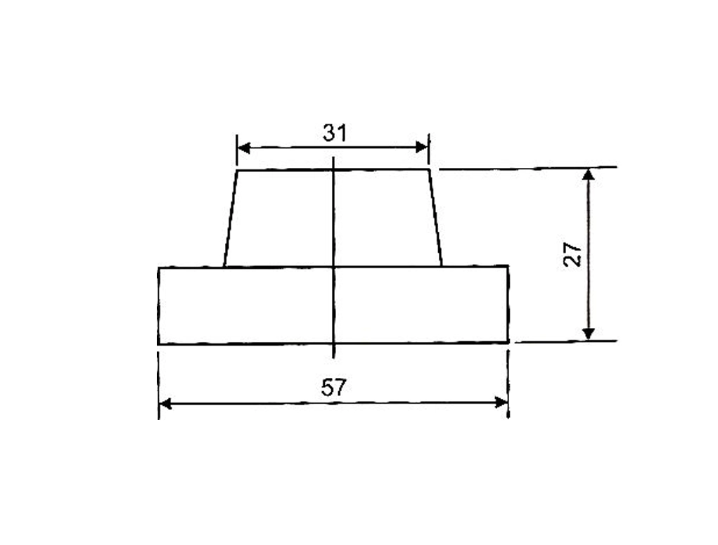 בולם לידית-חיבור קיר