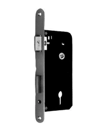 מנעול 45X85ממ צילינדר חזית נירוסטה מעוגל