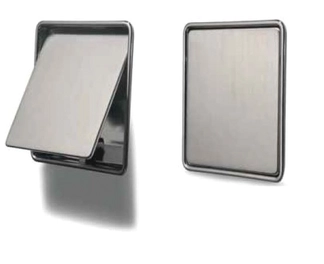 ידית שקועה אלומיניום 80X80