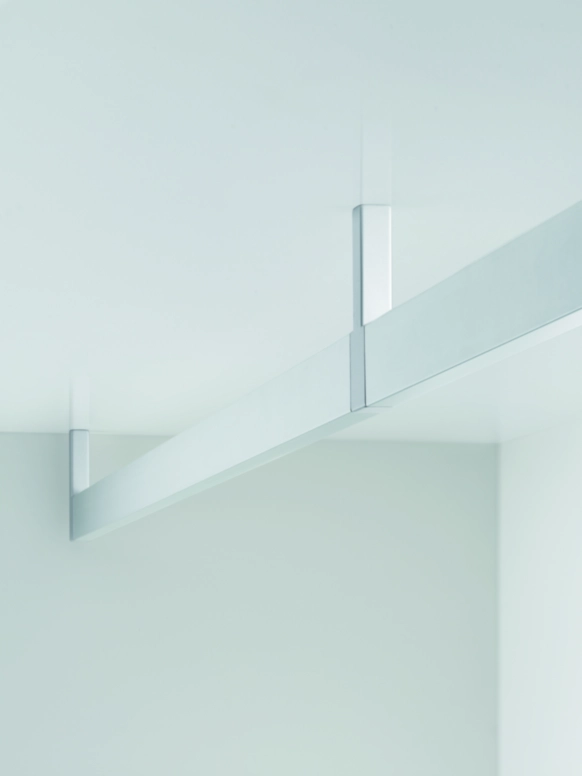 פרופיל מוט מלבני אלומיניום למתלה בגדים 3000X30X12ממ