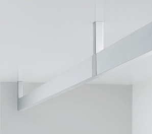 מחזיק מוט פרופיל למתלה