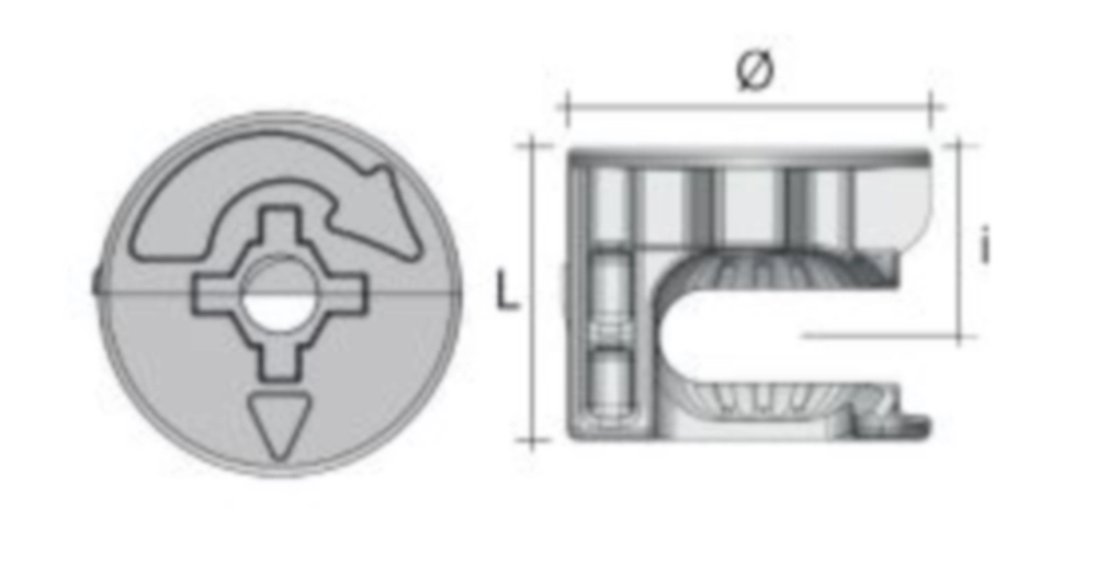 מארז 100 אקסנטר 15 ללוח ZINC ALLOY 16 100 יח