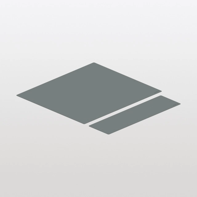 סט 5 שטיחים נגד החלקה אפור למזווה TRIO