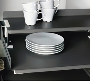 תוספת מידוף למדף נשלף אנטרציט ליח' 600 מ"מ