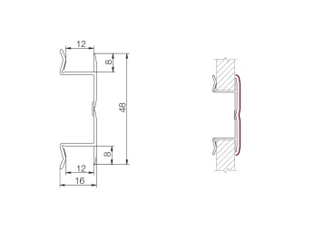 פינה מתכווננת לצוקל