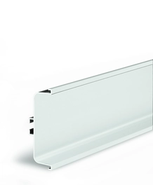 פרופיל C אופקי אמצעי 4100ממ לבן מט (PU41)
