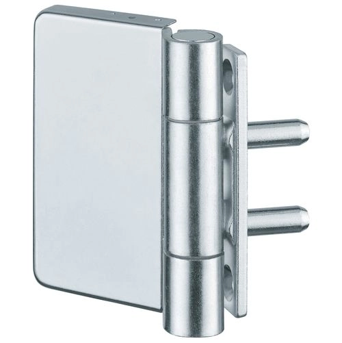 ציר ספר למשקוף מתכת ודלת זכוכית ממוסגרת במתכת