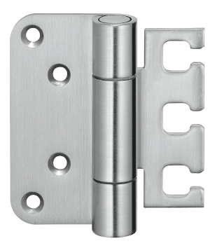 ציר ספר ישר VX 100ממ מגולבן 100קג לזוג צירים