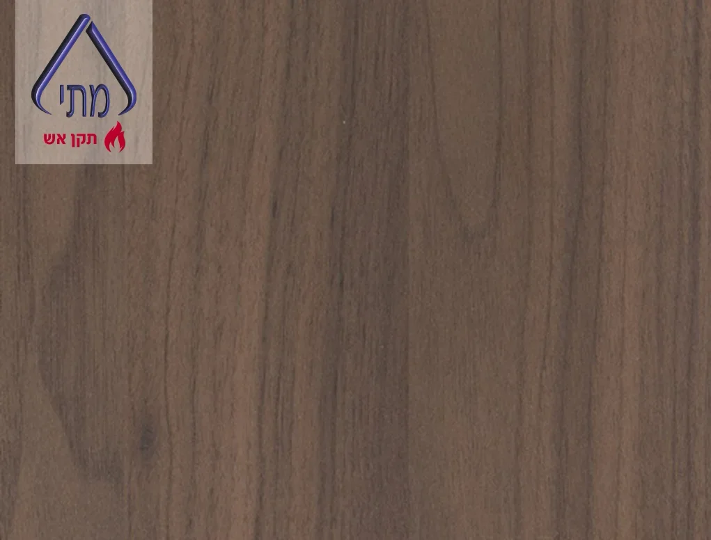 לוח 2800X2070X12.4 CDFממ D4822 VL WalnutAmbassador