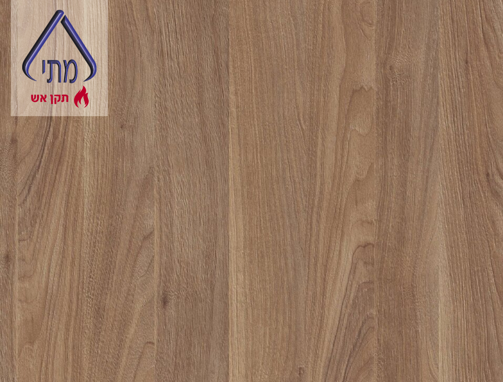 לוח 2800X2070X12.4 CDFממ אגוז D4410 OV