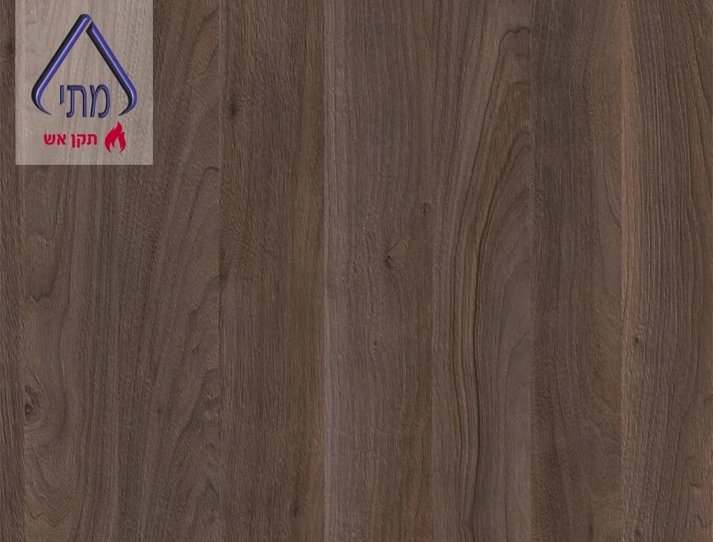 לוח 2800X2070X12.4 CDFממ אגוז כהה D4409 OV