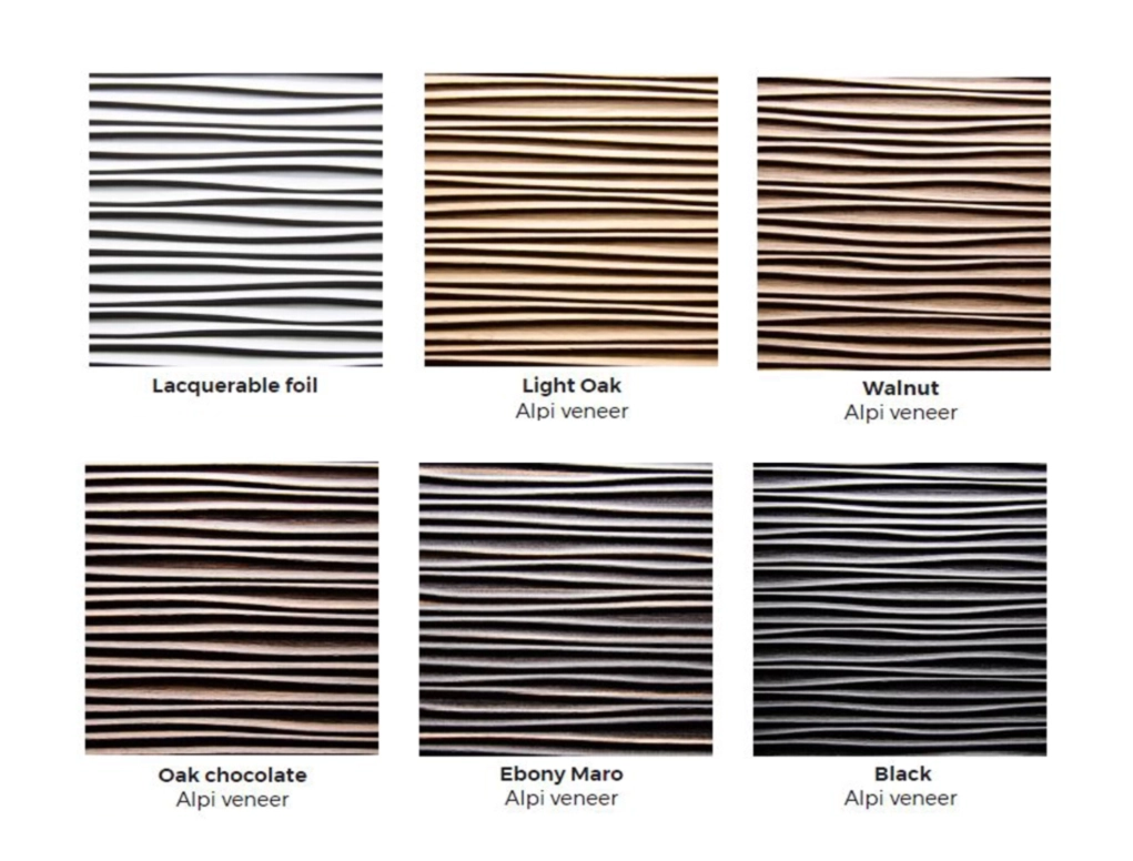 לוח MDF הטבעה צורנית CLASSIC WAVE