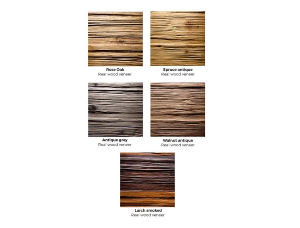 לוח בירץ הטבעה צורנית AUTHENTIC ANTIKWOOD