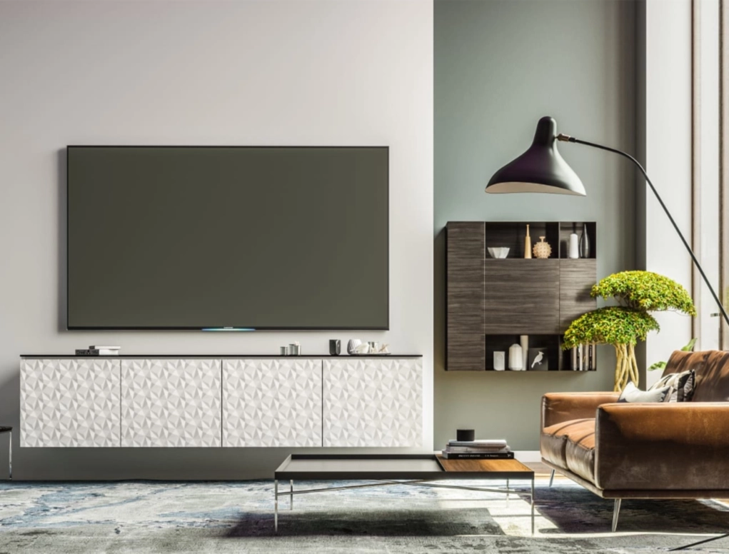 לוח סיבית הטבעה צורנית MODERN DIAMOND