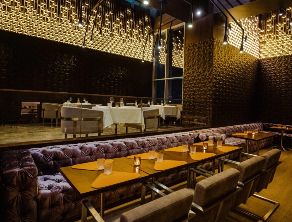 לוח בירץ הטבעה צורנית MODERN BIG DIAMOND