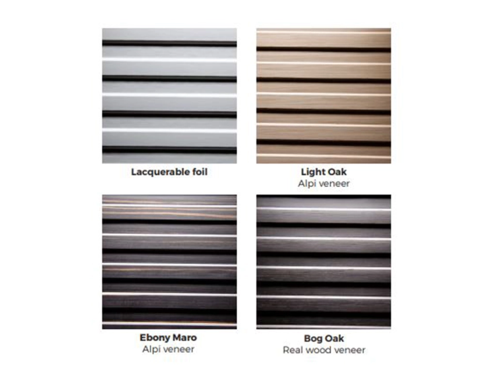 לוח סיבית הטבעה צורנית LINEAR TRAPEZ