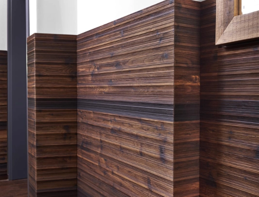 לוח בירץ הטבעה צורנית LINEAR DEEP GROOVE