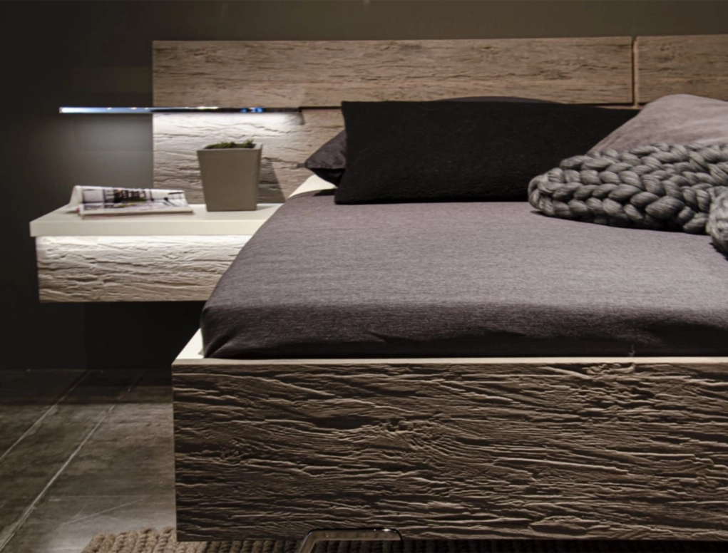 לוח בירץ הטבעה צורנית AUTHENTIC CHOPPED WOOD