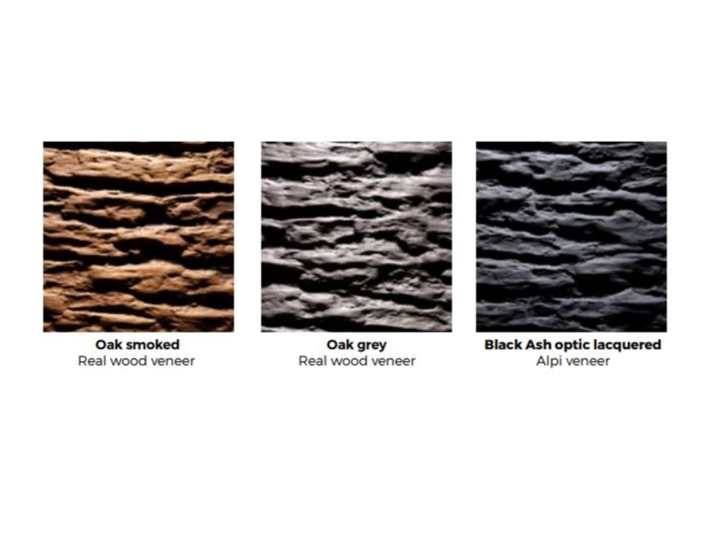 לוח MDF סיבית הטבעה צורנית AUTHENTIC RINDE